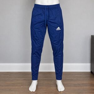 Adidas ClimaCool Men’s Small Navy Blue Track Pants Ankle Zip Soccer Training